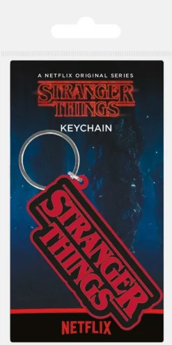 Pyramid International Stranger Things - Logo Rubber Keychain