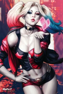Pyramid International Batman - Poster 61x91 - Harley Quinn Kiss