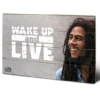 Pyramid International BOB MARLEY - Impression Sur Bois 40X59 - Wake Up And Live