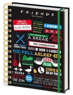 Pyramid International Carnet De Notes A5 Friends - Infographie