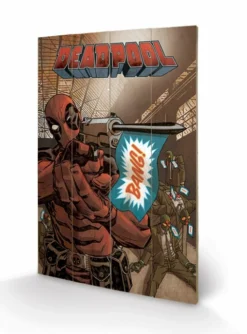 Pyramid International DEADPOOL - Impression Sur Bois 40X59 - Bang