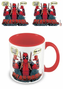Pyramid International Deadpool Mug Coloured Inner 2 Thumbs