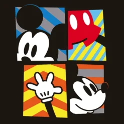 Pyramid International DISNEY - Toile 40X40 '18mm' - Mickey Mouse Framed