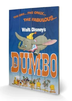 Pyramid International DISNEY - Impression Sur Bois 40X59 - Dumbo