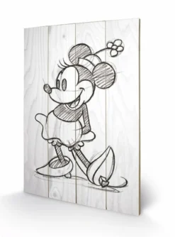 Pyramid International DISNEY - Impression Sur Bois 40X59 - Minnie Mouse