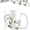Pyramid International Disney - Mug - 300 Ml - Beauty And The Beast - Chip Playtime
