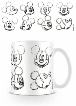 Pyramid International Disney - Mug - 300 Ml - Mickey Mouse Sketch Faces