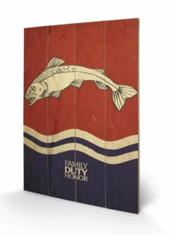 Pyramid International GAME OF THRONES - Impression Sur Bois 40X59 - Tully