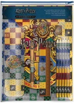 Pyramid International Harry Potter - Bumper Stationary Set - House Crest