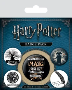 Pyramid International Harry Potter - Pack 5 Badges - Symbols