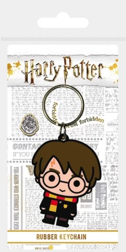 Pyramid International Porte-Clés Caoutchouc Harry Potter - Harry Chibi