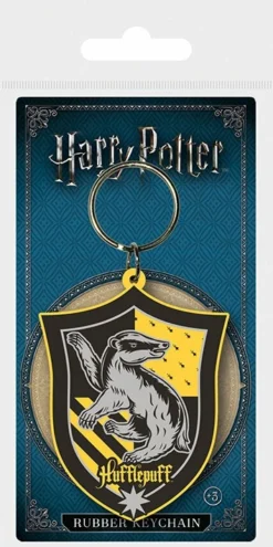 Pyramid International Harry Potter Porte-clés Caoutchouc Hufflepuff 6 Cm