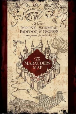 Pyramid International Harry Potter - Poster 61x91 - The Marauders Map