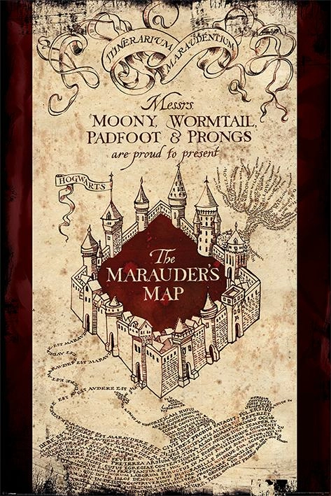 Pyramid International Harry Potter - Poster 61x91 - The Marauders Map