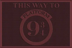 Pyramid International Harry Potter - Tapis De Porte En Caoutchouc Voie 9 3/4