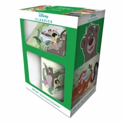 Pyramid International Le Livre De La Jungle - Coffret Cadeau : Tasse, Sous-verre Et Porte-clés Mowgli Et Baloo