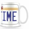 Pyramid International Mug Retour Vers Le Futur : Plaque D'immatriculation - 300 Ml
