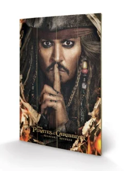 Pyramid International PIRATES OF THE CARIBBEAN - Impression Sur Bois 40X59 - Keep A Secret