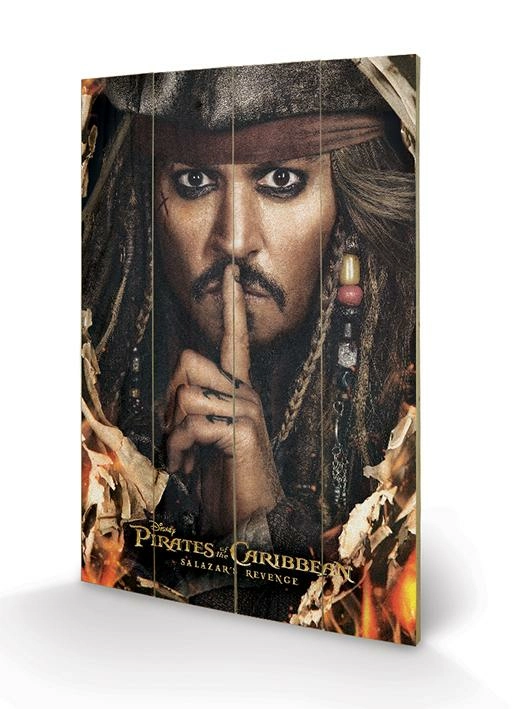 Pyramid International PIRATES OF THE CARIBBEAN - Impression Sur Bois 40X59 - Keep A Secret