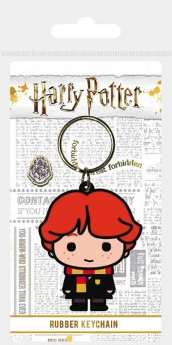 Pyramid International Porte-Clés Caoutchouc Harry Potter - Ron Chibi