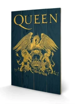 Pyramid International QUEEN - Impression Sur Bois 40X59 - Crest