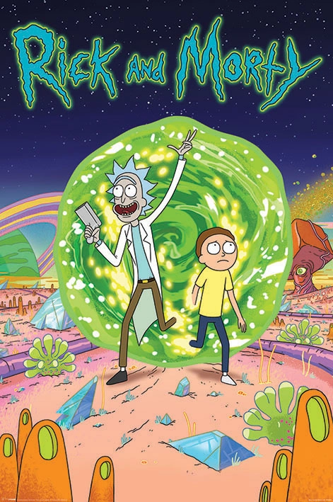 Pyramid International Rick & Morty - Poster 61x91 - Portal