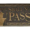 Pyramid International Seigneur Des Anneaux - You Shall... - Paillasson Caoutchouc '40x60cm'