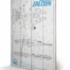 Pyramid International STAR WARS - Impression Sur Bois 40X59 - Millenium Falcon Plans