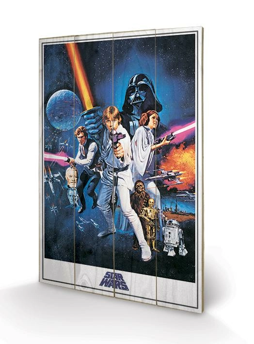 Pyramid International STAR WARS - Impression Sur Bois 40X59 - Return Of The Jedi