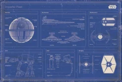 Pyramid International Star Wars - Poster 61x91 - Blueprint Imperial Fleet