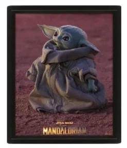 Pyramid International Star Wars - The Mandalorian Grogu - Poster Lenticulaire 3d 26x20cm