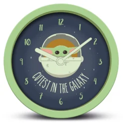 Pyramid International Star Wars : The Mandalorian - Horloge De Bureau Le Plus Mignon De La Galaxie