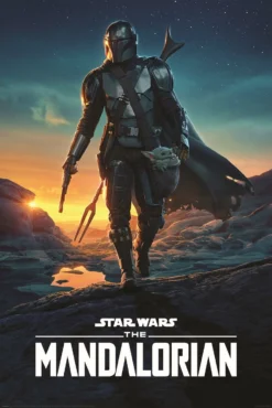 Pyramid International Star Wars: The Mandalorian - Maxi Poster Tombée De La Nuit