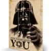 Pyramid International Star Wars - Votre Empire A Besoin De Vous Impression Sur Bois 20 X 29.5 Cm
