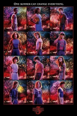 Pyramid International Stranger Things - Character Montage Maxi Poster