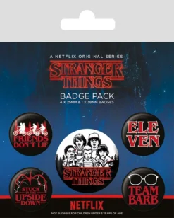 Pyramid International Stranger Things - Characters Badge Pack