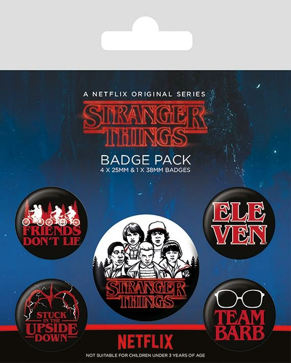 Pyramid International Stranger Things - Characters Badge Pack