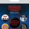 Pyramid International Stranger Things - Pack 5 Badges - Upside Down