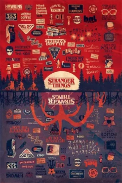 Pyramid International Stranger Things - Poster 61x91 - The Upside Down
