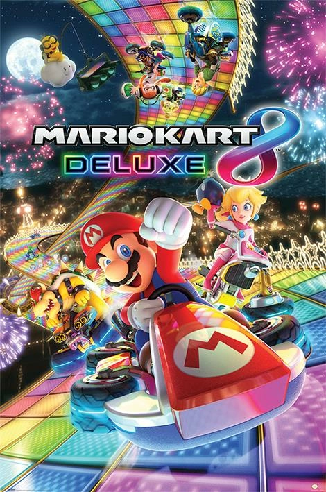 Pyramid International Super Mario Kart 8 Deluxe Maxi Poster