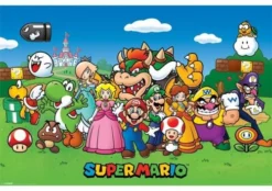 Pyramid International Super Mario - Maxi Poster - Personnages - 61cm X 91.5cm