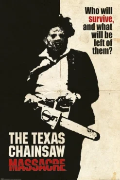 Pyramid International Texas Chainsaw Massacre Posters Who Will Survive? 61 X 91 Cm (pack De 5)