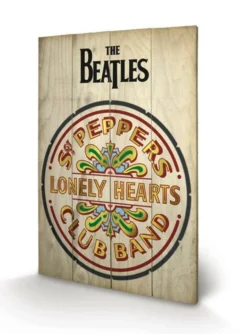 Pyramid International THE BEATLES - Impression Sur Bois 40X59 - Sgt Peppers