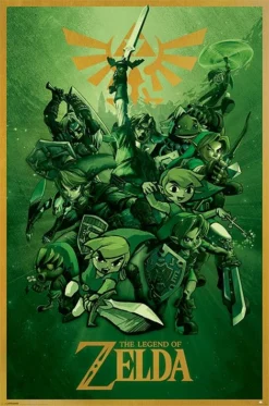 Pyramid International The Legend Of Zelda - Link Maxi Poster