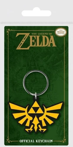Pyramid International ZELDA - Porte-Clés Caoutchouc - Triforce