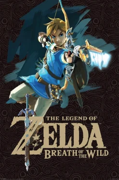 Pyramid International ZELDA - Poster 61X91 - Breath Of The Wild 'Game Cover' - Posters
